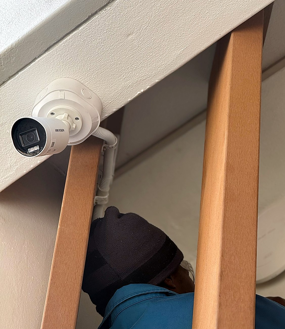 Hikvision camera installation