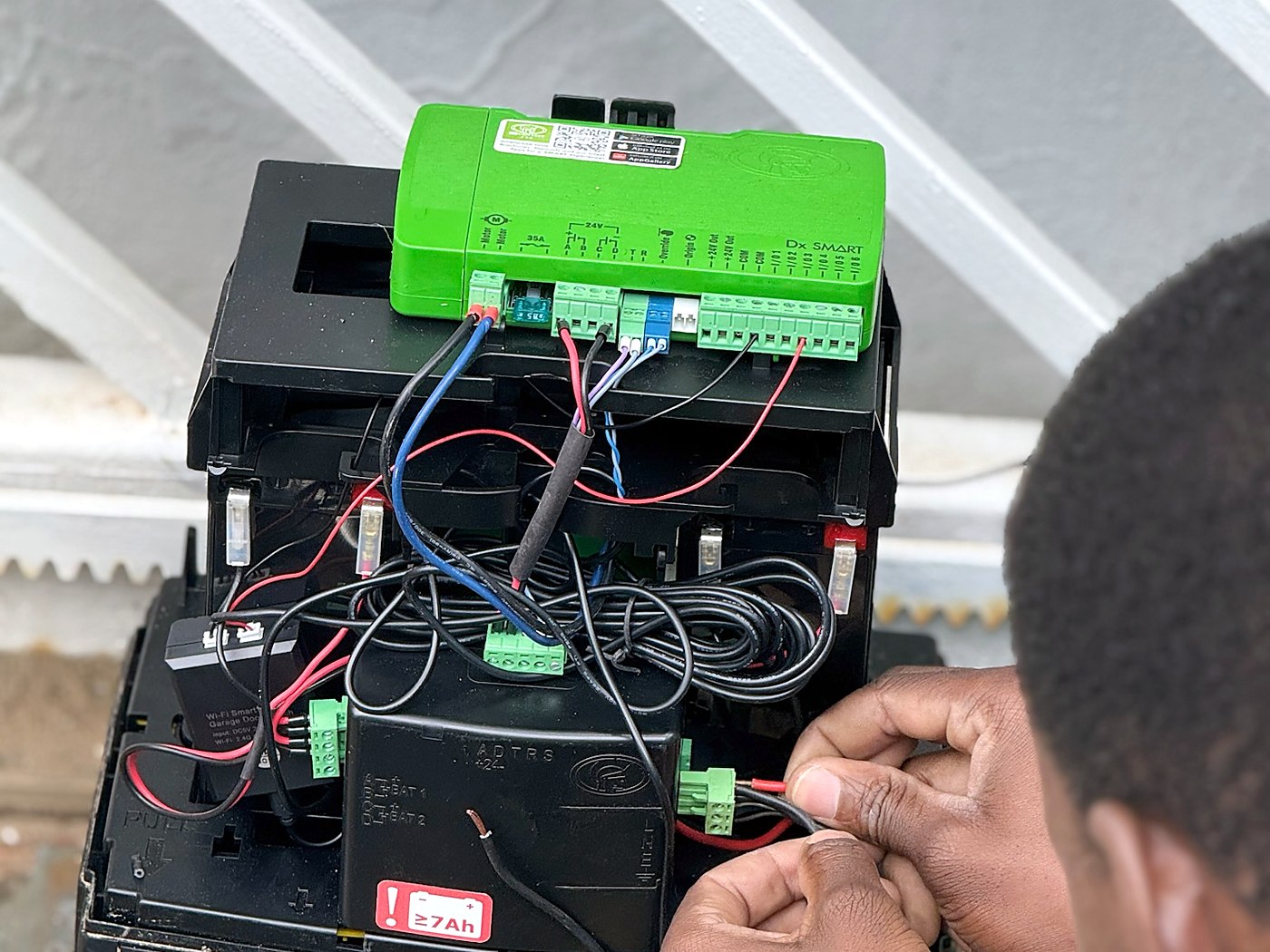 Gate motor wifi module