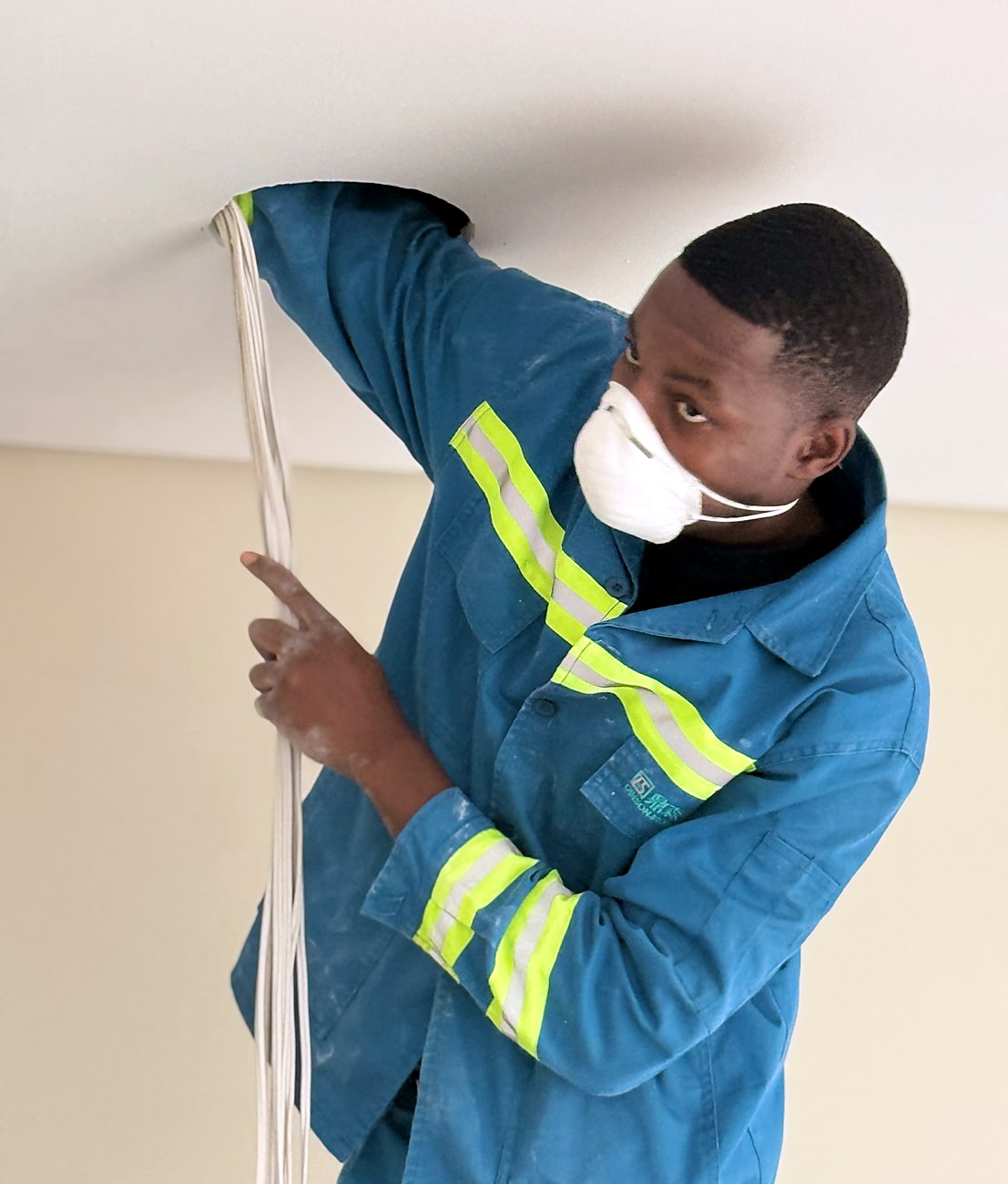 ceiling speaker cable pull