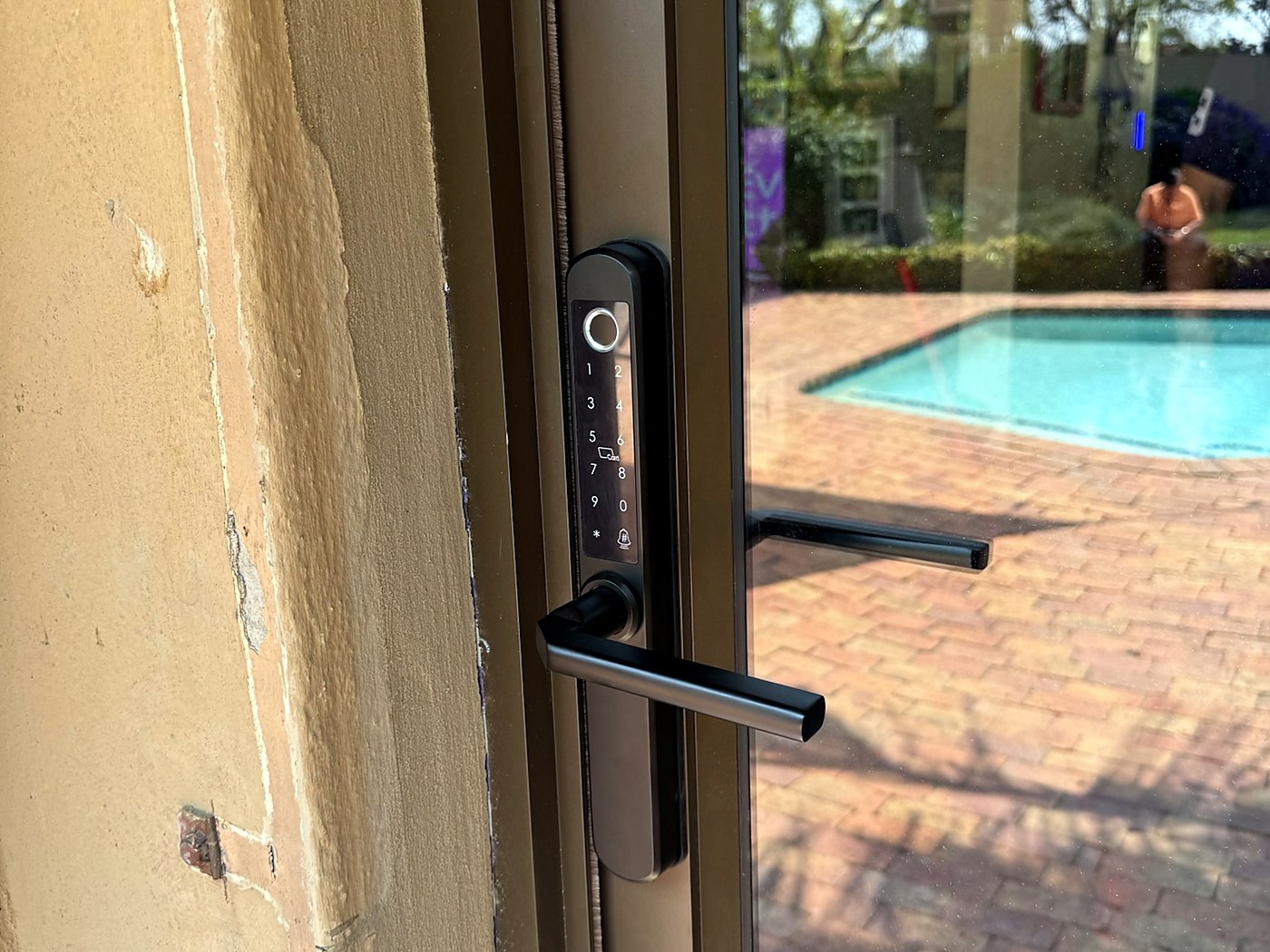 Smart lock patio