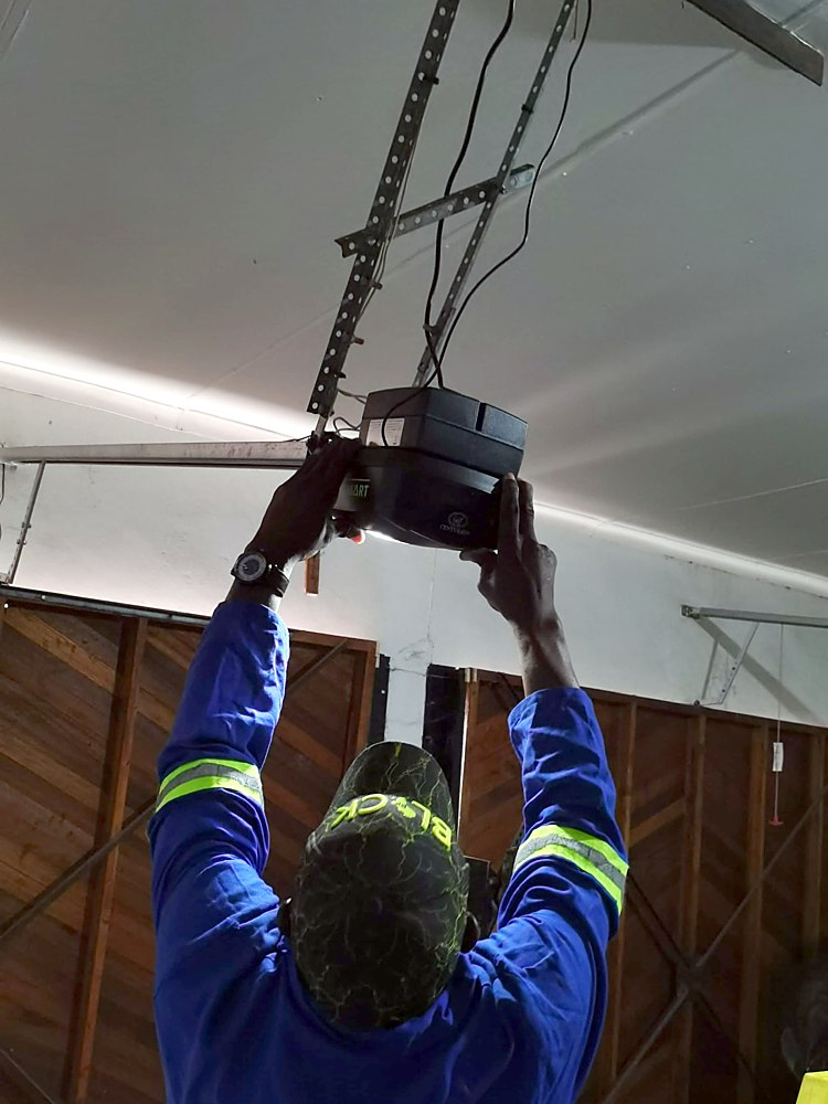 Garage opener installation