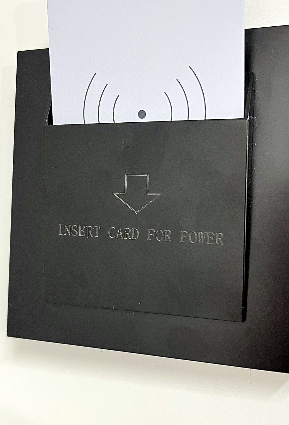 hotel keycard power