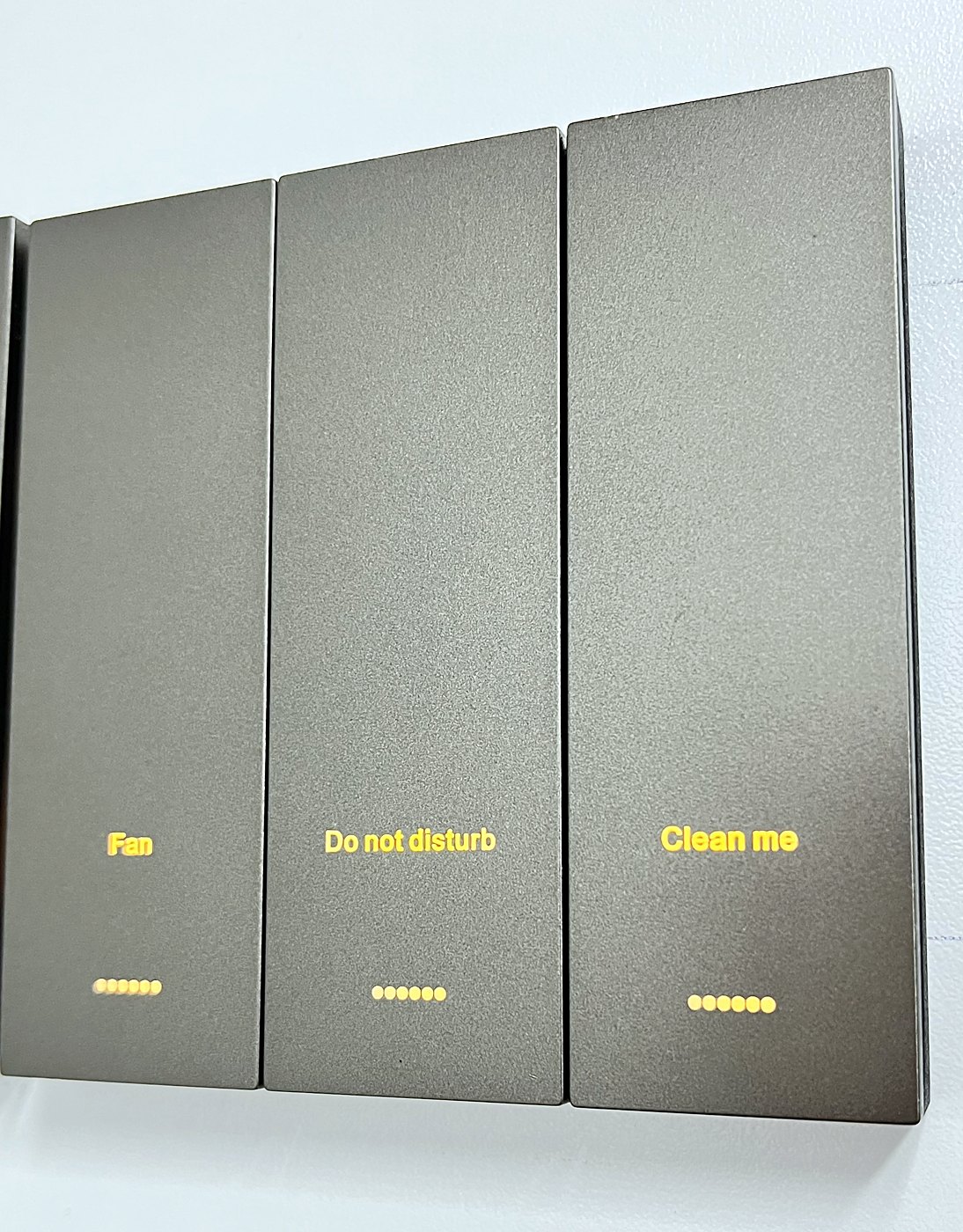 Hotel guest switches