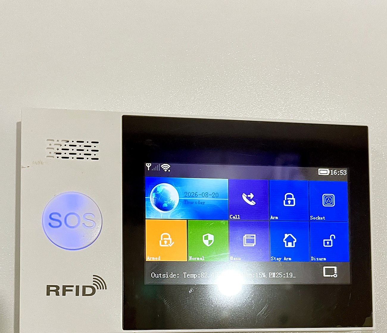 Smart Alarm keypad panel