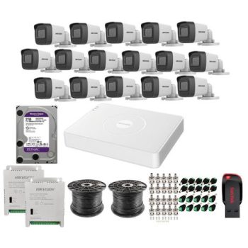 Hikvision 16 Channel 1080P Complete Kit