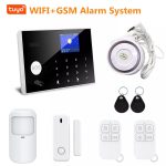 Gsm Wifi Home Security Wireless Fire Burglar Tuya Alarm System for Home