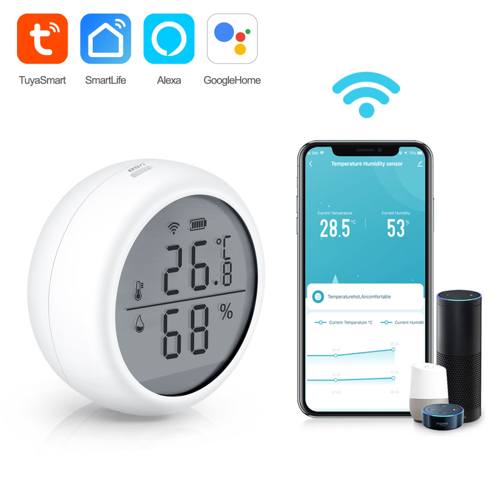 Tuya Smart WiFi Temperature Humidity Sensor