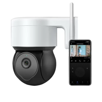 1080P 3MP 5MP PTZ WIFI Tuya Outdoor Camera with AI tracking colorful night vision mini camera