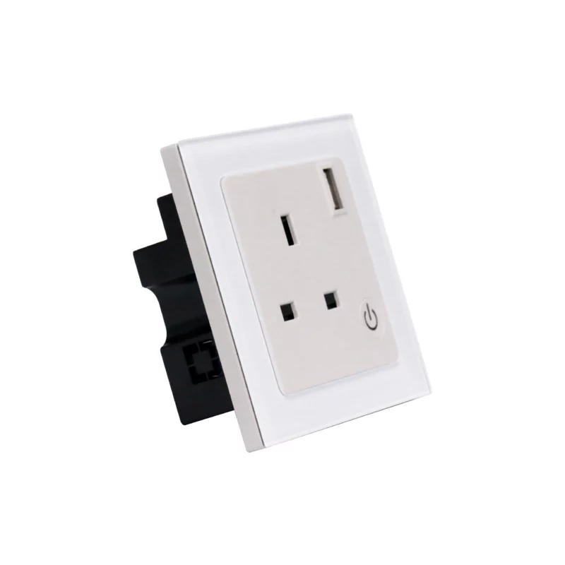 110-240v 15a toma corriente wifi google assistant timer remote control zigbee smart home in wall socket with usb ports - Image 5