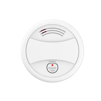 2.4G wifi smart plastic cover fire alarm wireless smoke detector with app remote control