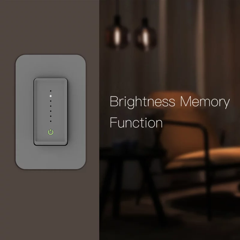 Wifi smart dimming switch US standard smart home dimmer switch support Alexa google home - Image 2