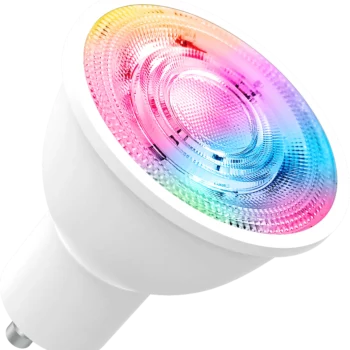 New Zigbee Smart Bulb Alexa Voice Control Dimming Color 6w Bulb support 7 colors