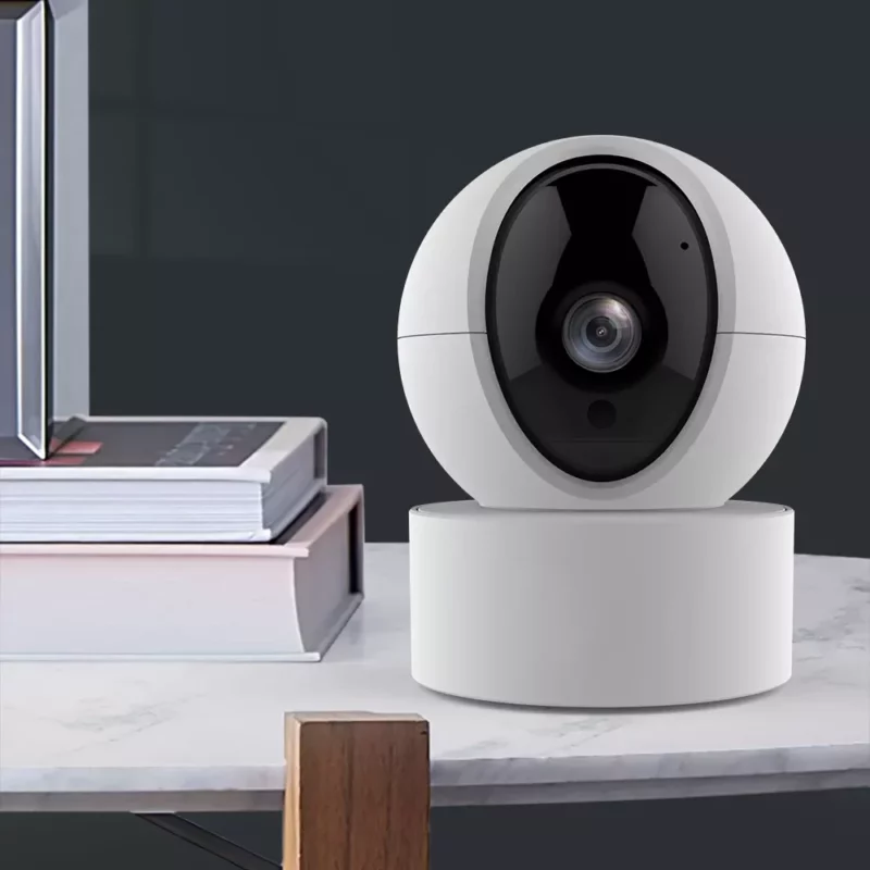 2022 new Wireless camera wifi mobile phone remote indoor PTZ IP camera work with tuya or smart life APP - Image 2