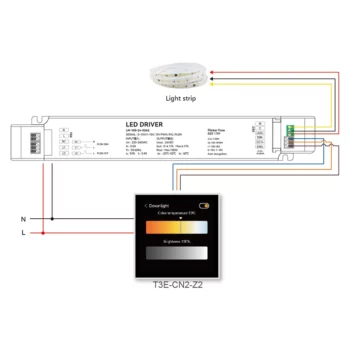 new arrival 0 to 10V dimming driver zigbee smart home automation Dimming Power Driver for light strip