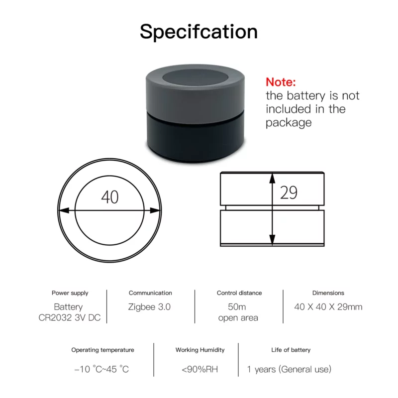 Rotary dimming switch and scene panel button with Alexa voice control for smart home automation system - Image 6