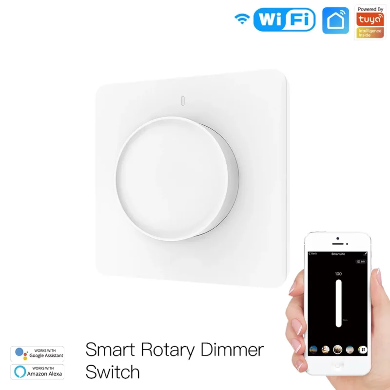 WiFi smart home automation light dimming switch with Alexa voice control - Image 2