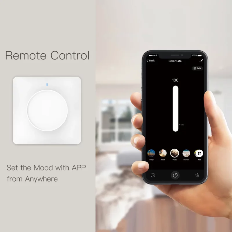 WiFi smart home automation light dimming switch with Alexa voice control - Image 4