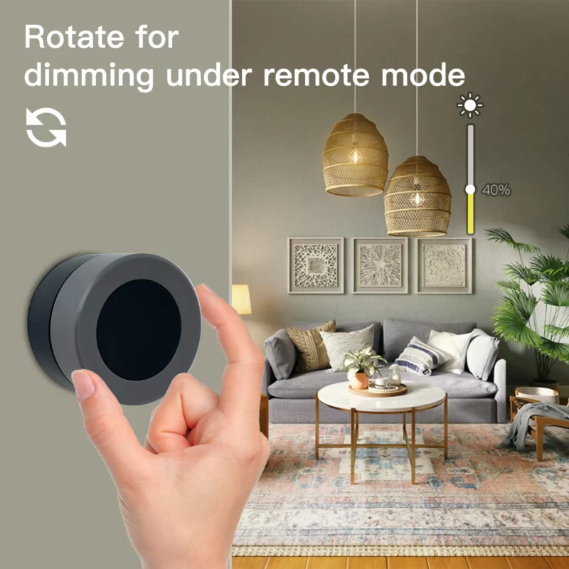 2022 new arrival wifi smart home automation zigbee light dimming switch scene button with Alexa voice control - Image 4