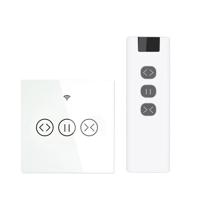 Wireless remote control curtain switch based on wifi network tuya smart life mobile APP