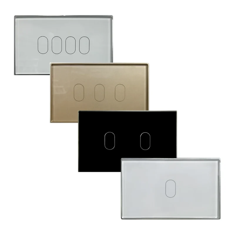2 Way Smart Switch British Sockets Ac Tuya Controller 3 Gang 2 Way Wifi Smart Switch - Image 6