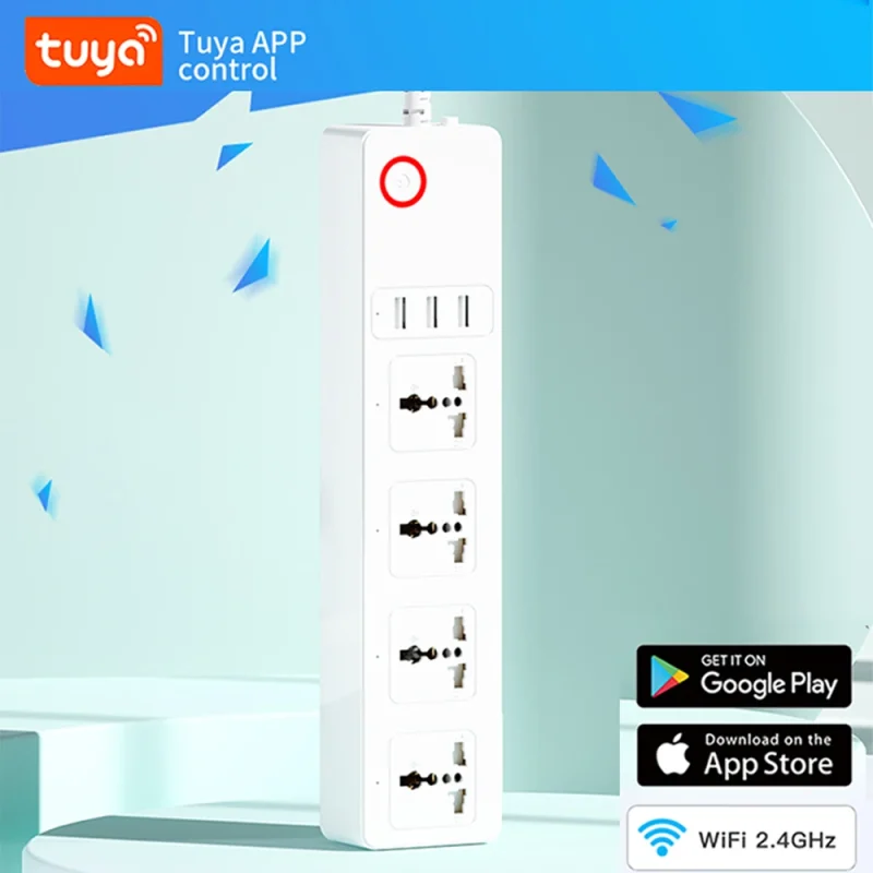 Electric Extension Socket Power Strip with USD Ports UK EU US Universal WIFI Smart Electric Power Strip - Image 6