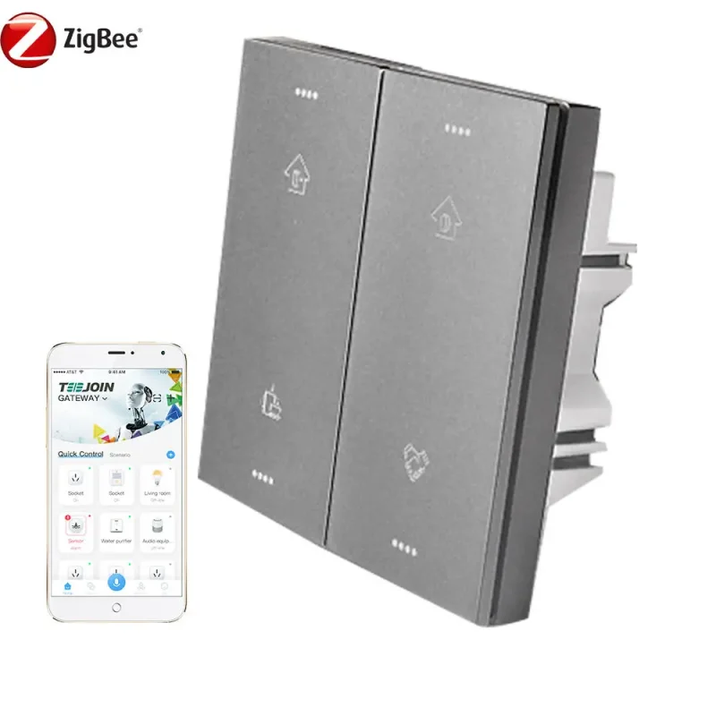 Intelligent automatic transfer switch wifi Alexa Smart Life smart wifi switches Wifi Wall smart light switch
