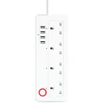 Power Strip Surge Protector With Pd 65W Multi Function Charger Adapter Extension Cable Socket Electric 4 Usb Power Strip