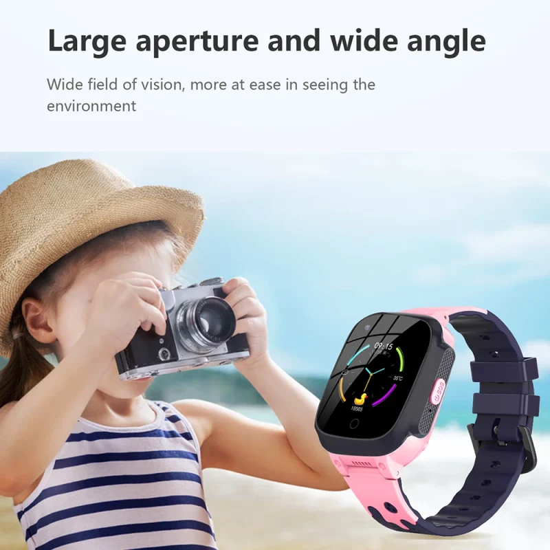 Smart Watch for Kids WIFI GPS Tacker Video SOS Emergency Call Kids 4G Smartwatch for Children - Image 3