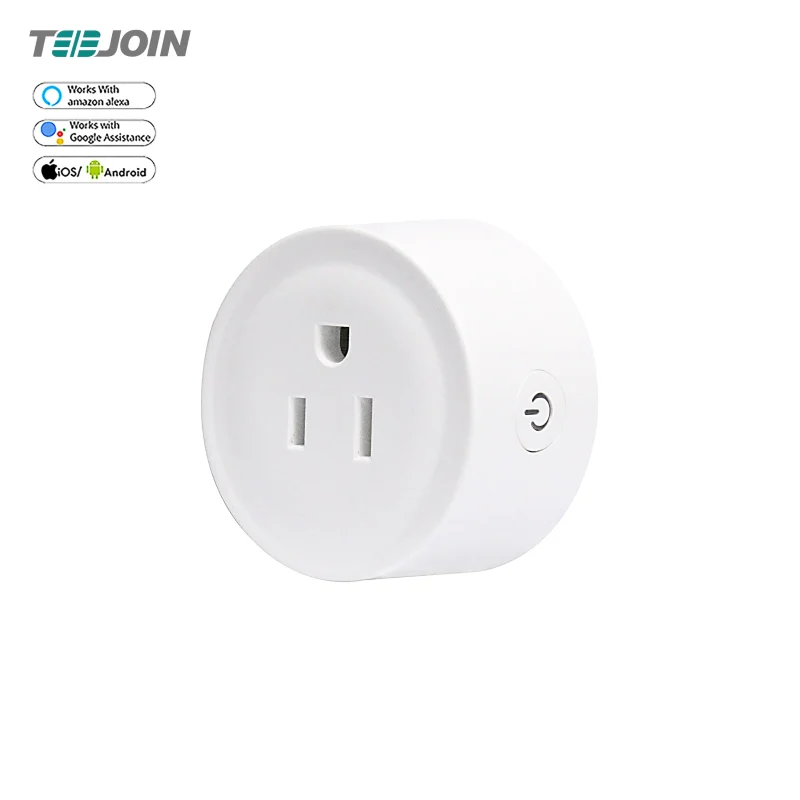 Teejoin CE Open Source Wifi Program with Timer Google Us Electric New Amerique Power Plug  Home kit Smart Socket - Image 4