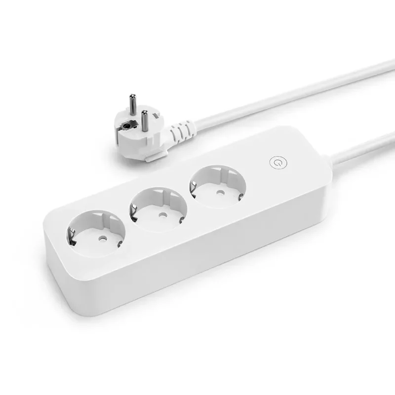high quality outdoor customize logo  uk  eu multi wifi tuya extension cable socket power strip with usb port - Image 3