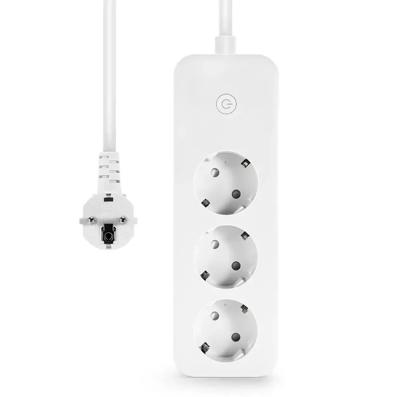 high quality outdoor customize logo  uk  eu multi wifi tuya extension cable socket power strip with usb port - Image 4