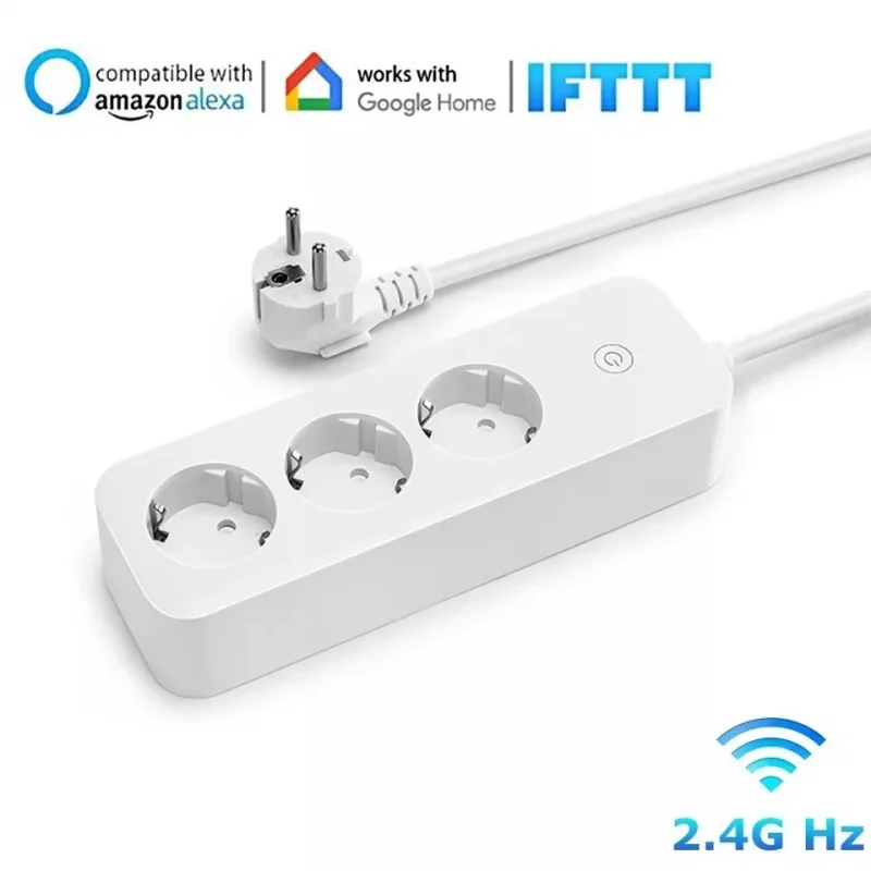 south africa us home buddy  surge protector 4ac 3 USB port wifi power strip plug smart 4 socket power extension - Image 5