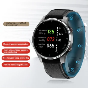 1.3 Inch Hd Color Screen Round Smart Watch Real-Time Hr Spo2 Ecg Smart Health Watch Android Health Smart Watch Dropshipping P50