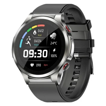 1.32" Hd 360*360 Smart Watch for Elderly Smart Watch Android With Blood Sugar, Spo2, Uric Acid, Hr Alarm Monitoring Health Watch