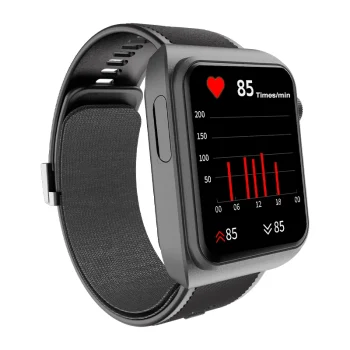 1.83 " Full Viewing Angle Ips Hd Screen Smart Watch Support Dynamic Heart Rate Monitoring, Red Blood Oxygen Health Monitoring