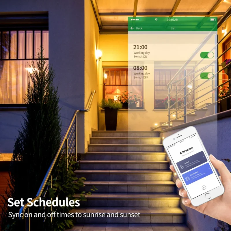 Standard Wireless Smart Wall Switch with Smart Life Mobile APP Control Function google Home Alexa Voice Control - Image 5
