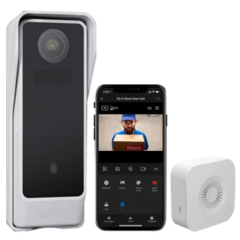 New Design Smart Home Video Doorbell Tuya Smart Camera Doorbell Intercom Doorbell App Remote Control