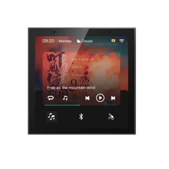 2025 New Arrival 4 Inch Touch Screen Display Smart Home Zigbee System With Alexa Google Home Voice Control Function Touchscreen