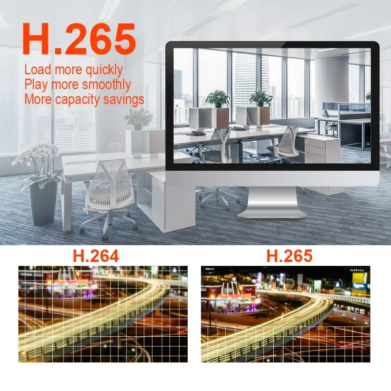 4CH 5MP Home Security System  WiFi 10" LCD Monitor Built in NVR KIT Support SD Card 2.5inch HDD Bullet Camera Waterproof - Image 5