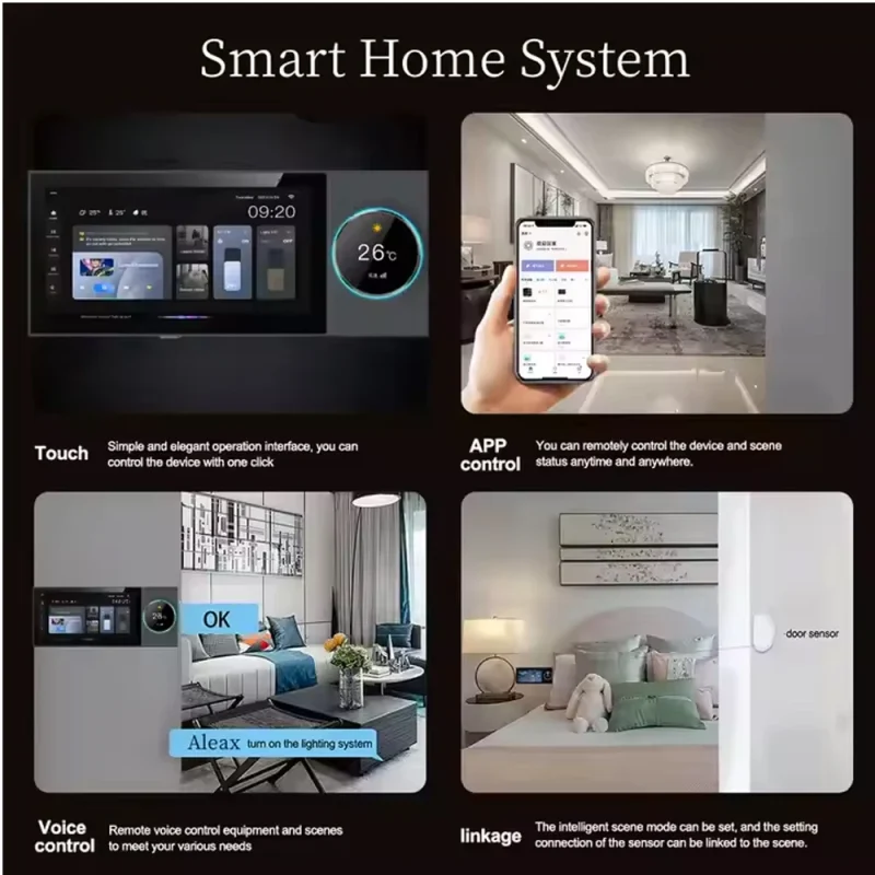 10 inch Alexa Gateway & Zigbee Smart Gateway Smart Home Control Touch Screen Panel Tuya Control Screen With For Smart Home Devices 2024 - Image 6