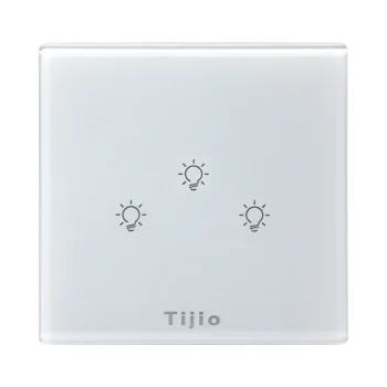 Alexa Google Home Switch Smart Life 220V 3Gang Tuya Smart Life Smart Switch Homekit Glass Smart Switch For Smart Home Automation