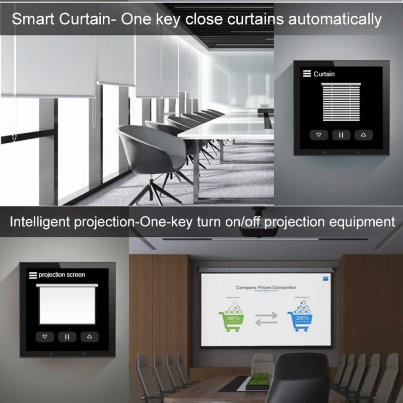 Android Touchscreen Speaker Tuya Control Screen 4Inch Zigbee Gateway Control Panel Tuya Wifi Smart Home Control Panel For Villa - Image 6