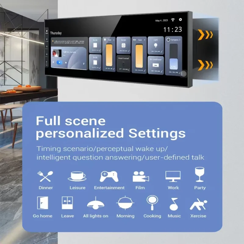 Android Touchscreen Speaker Tuya Control Screen & Zigbee Gateway Control Panel Tuya Wifi Smart Home Control Panel For Home Villa - Image 5