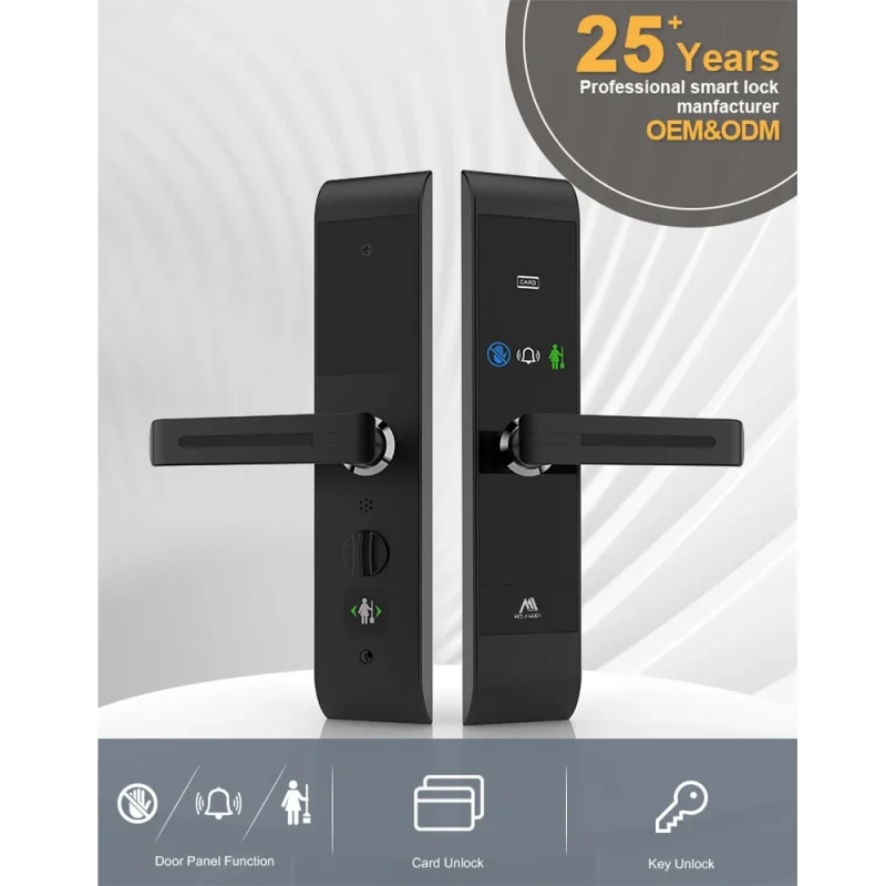 Best Selling Intelligent Wooden Door Hotel Door Lock Smart Electronic Induction Card Lock for Hotel Front Doors - Image 2