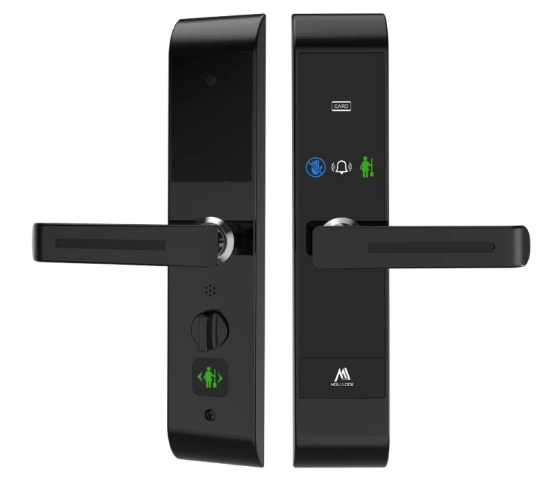 Best Selling Intelligent Wooden Door Hotel Door Lock Smart Electronic Induction Card Lock for Hotel Front Doors
