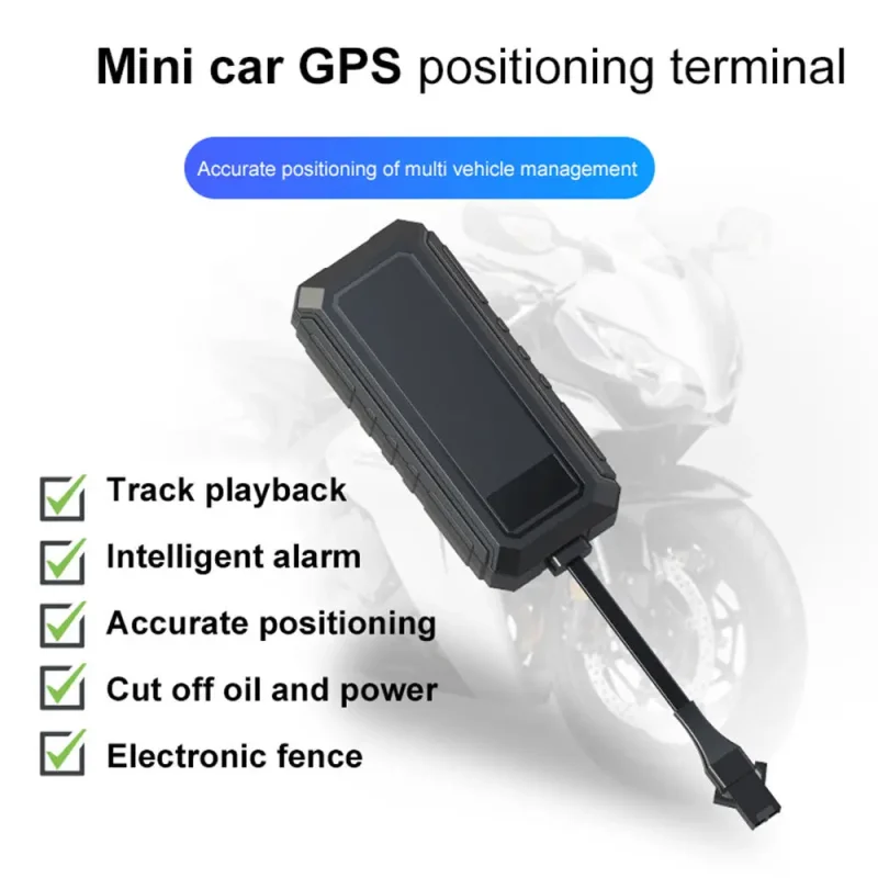 Detection Real Time Cutting Gps Sms Gprs Gsm Vehicle Gps tracker With Real-time Tracking Include Sim Card - Image 2