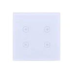 Eu Standard Tuya Zigbee Switch Glass With Wireless Remote Switch Curtain Smart Switch Zigbee Tuya Smart Home Touch Price