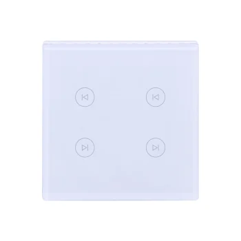 Eu Standard Tuya Zigbee Switch Glass With Wireless Remote Switch Curtain Smart Switch Zigbee Tuya Smart Home Touch Price