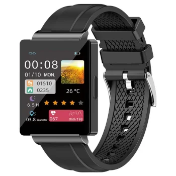 Factory Big Screen Smart Watch Android Smart Watch With Nfc Access Control and Heart Rate Alarm Wearable Health Monitors Watches