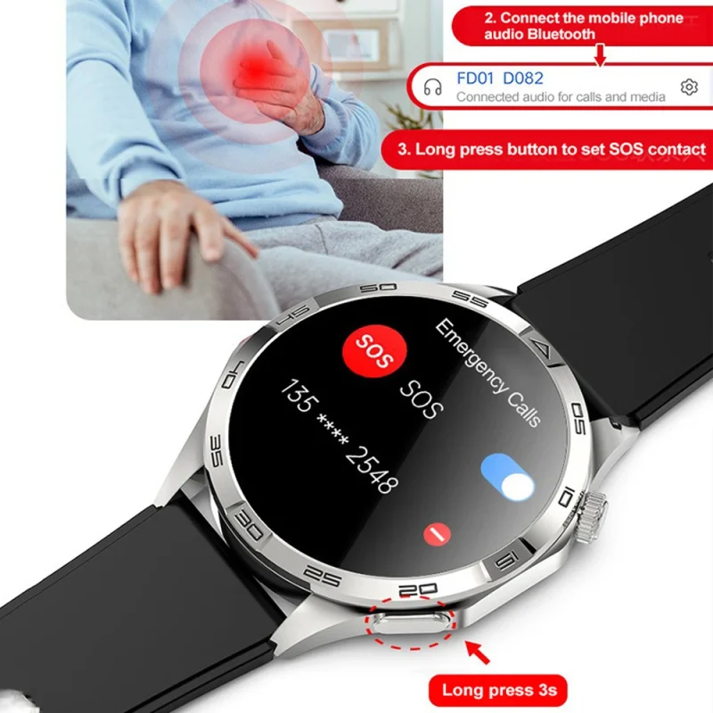 Fd05 Wearable Devices Smart Watch Android Os With Ces Sleeping Aid for Smart Watch With Health With Blood Pressure Smart Watches - Image 6
